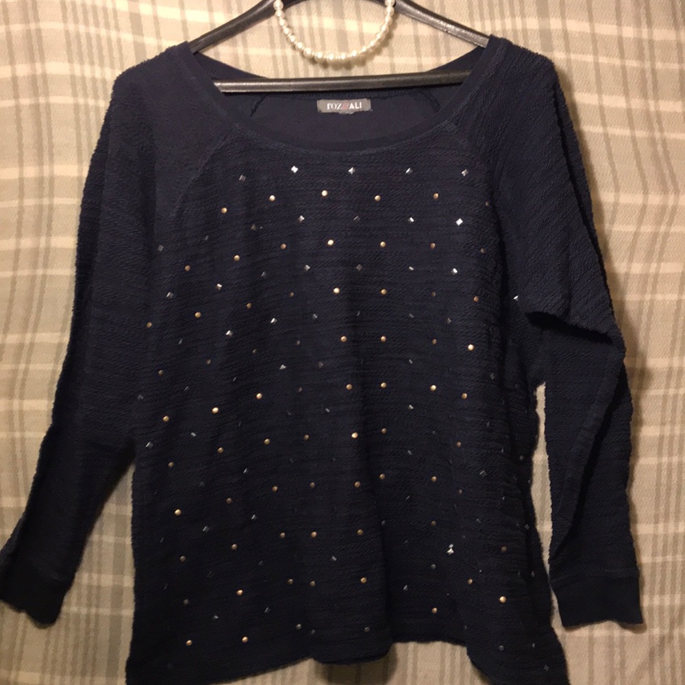 Navy blue sweater